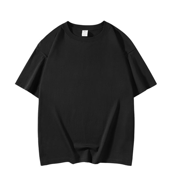 220g 230g 100% cotton blank men's t-shirts Wholesale drop-shoulder t shirt for men women plain t shirt custom logo