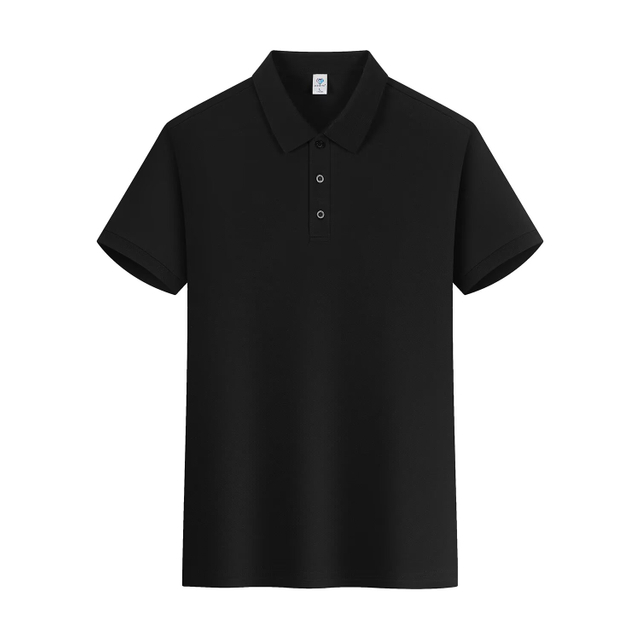 220g Cotton Blank Polo Shirt for Men Women with Logo Custom for Staff Wear Garment Manufacturer Wholesale