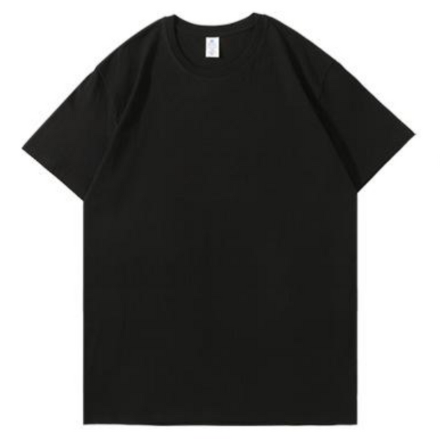 230g 100% cotton Loose version blank t shirt for men short-sleeve heavy weight manufacturer wholesale custom logo